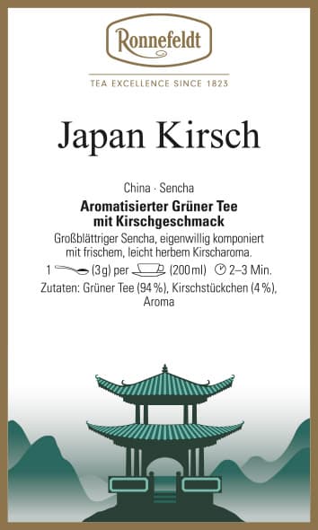 Japan Kirsch (Grüner Tee von Ronnefeldt)