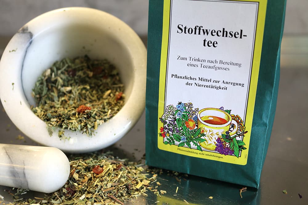 arzneitee-stoffwechseltee-s Stoffwechseltee, 100g (Pflanzliches Mittel zur Anregung der Nierentätigkeit)