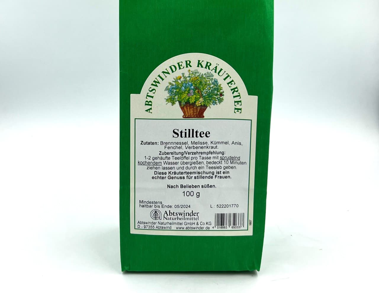 kraeutertee-stilltee-s Stilltee, 100g (Kräutertee, Genuss für stillende Frauen, naturbelassen)