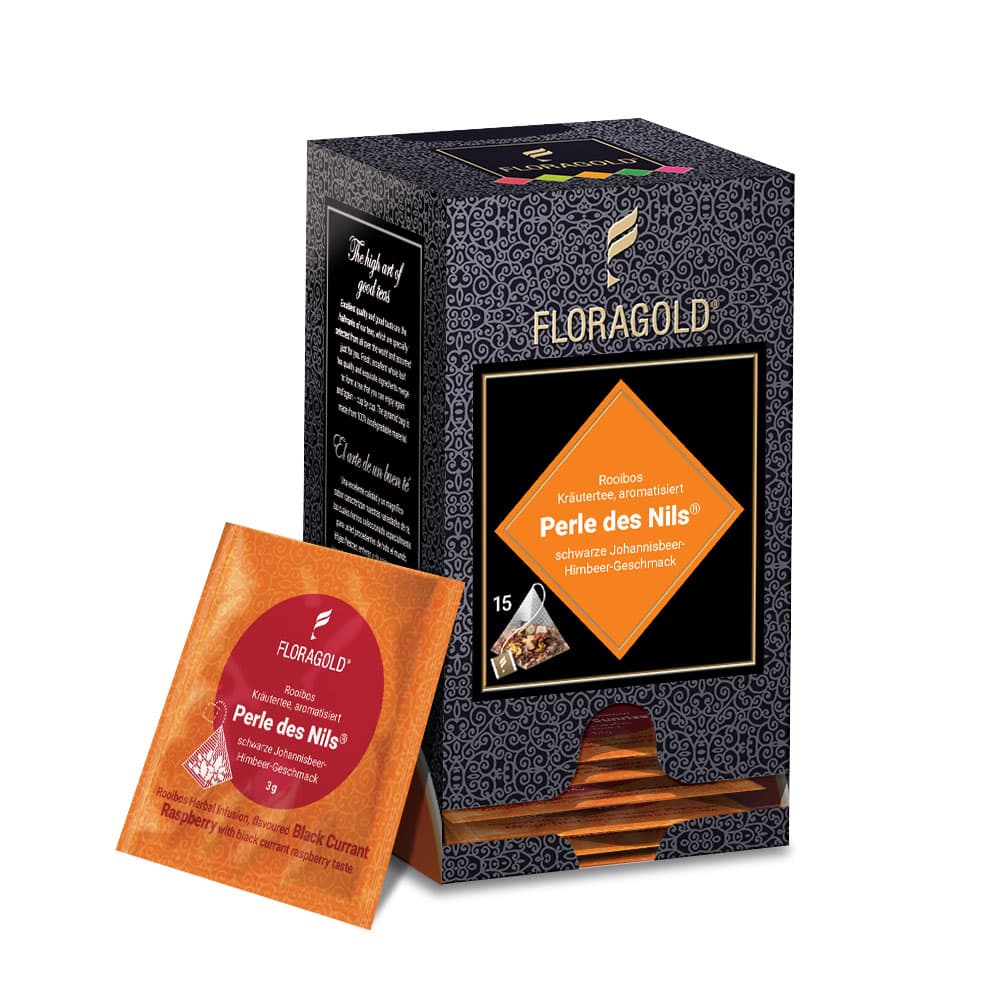 rooibos-perle-des-nils-pyramide-s Perle des Nils (Rooibos), 15 Teepyramiden á 3g = 45g