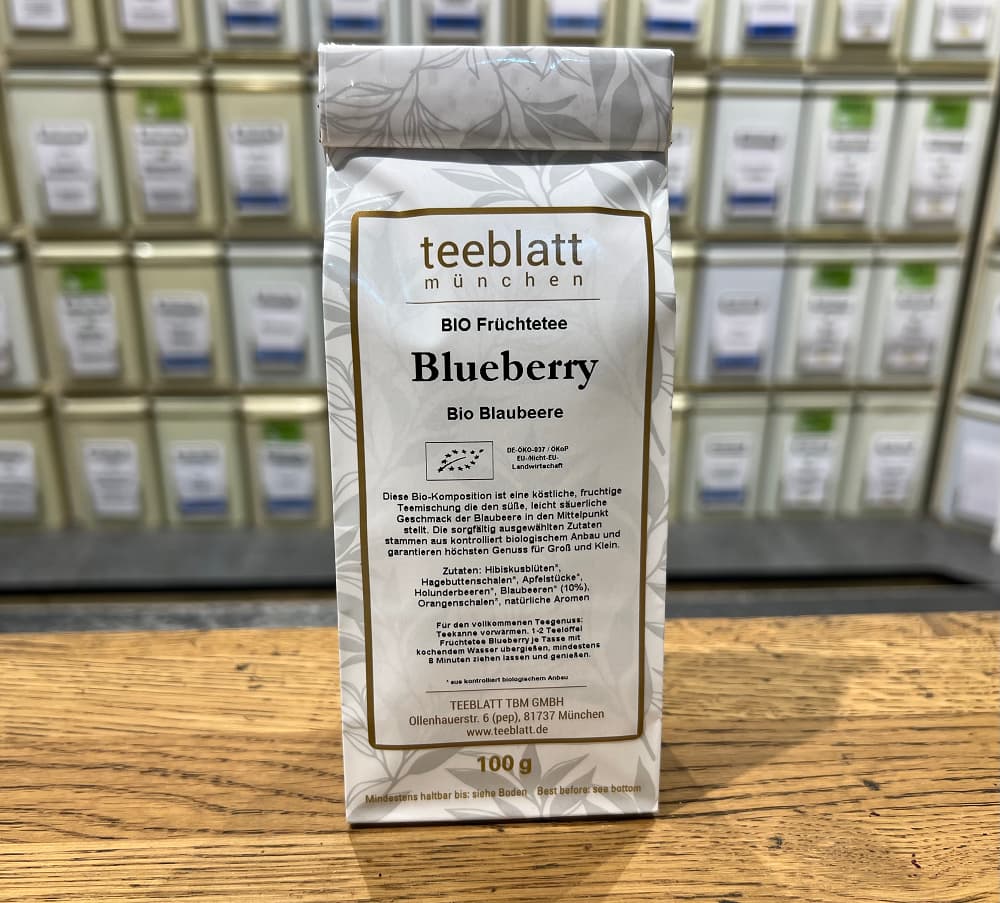 Blueberry (Blaubeere), Bio (Bio Früchtetee)