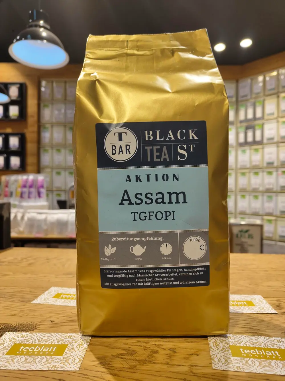 Aktionstee: Assam, Scond Flush, TGFOP1, 1kg