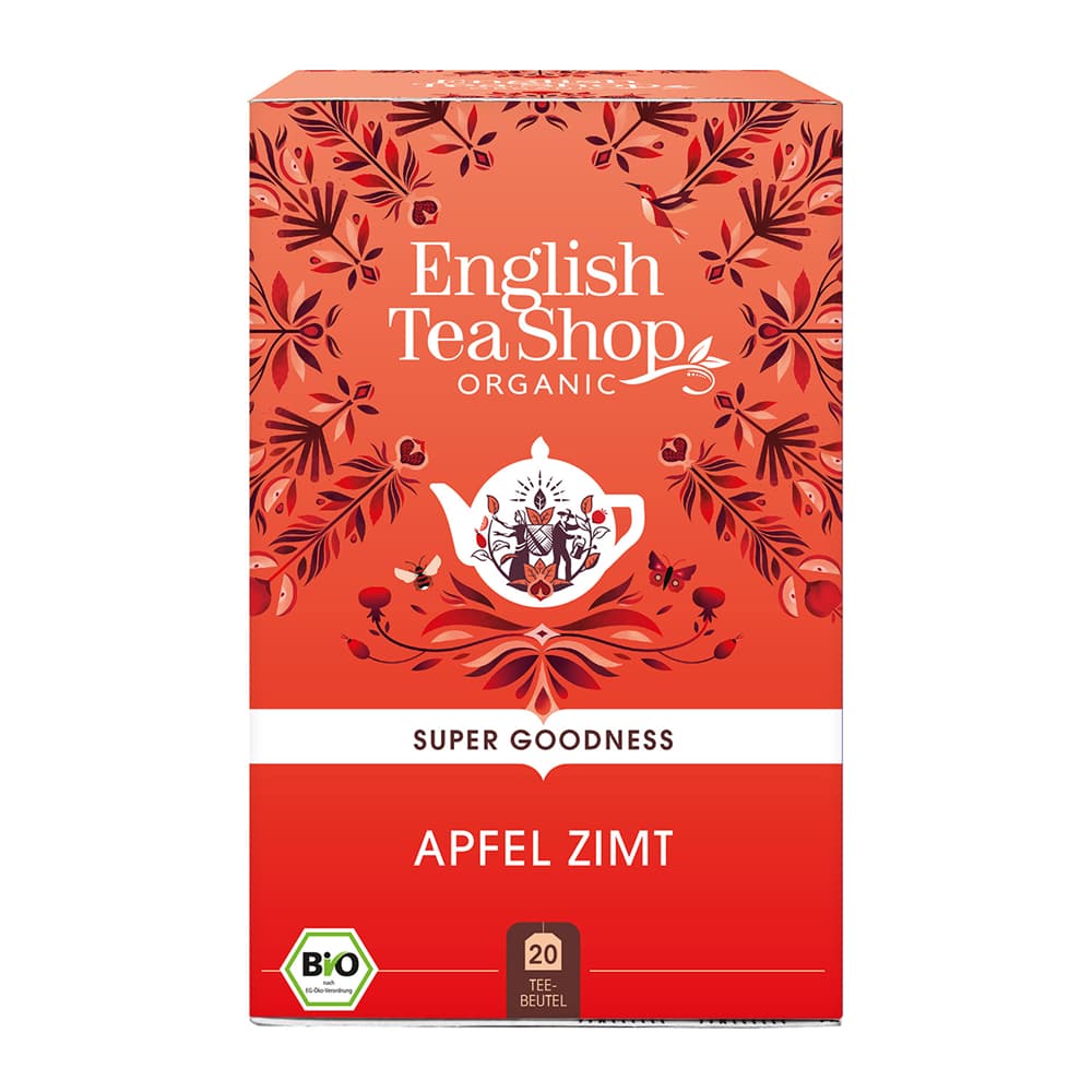 Apfel Zimt, BIO, 20 Teebeutel Apfel Zimt, BIO, 20 Teebeutel