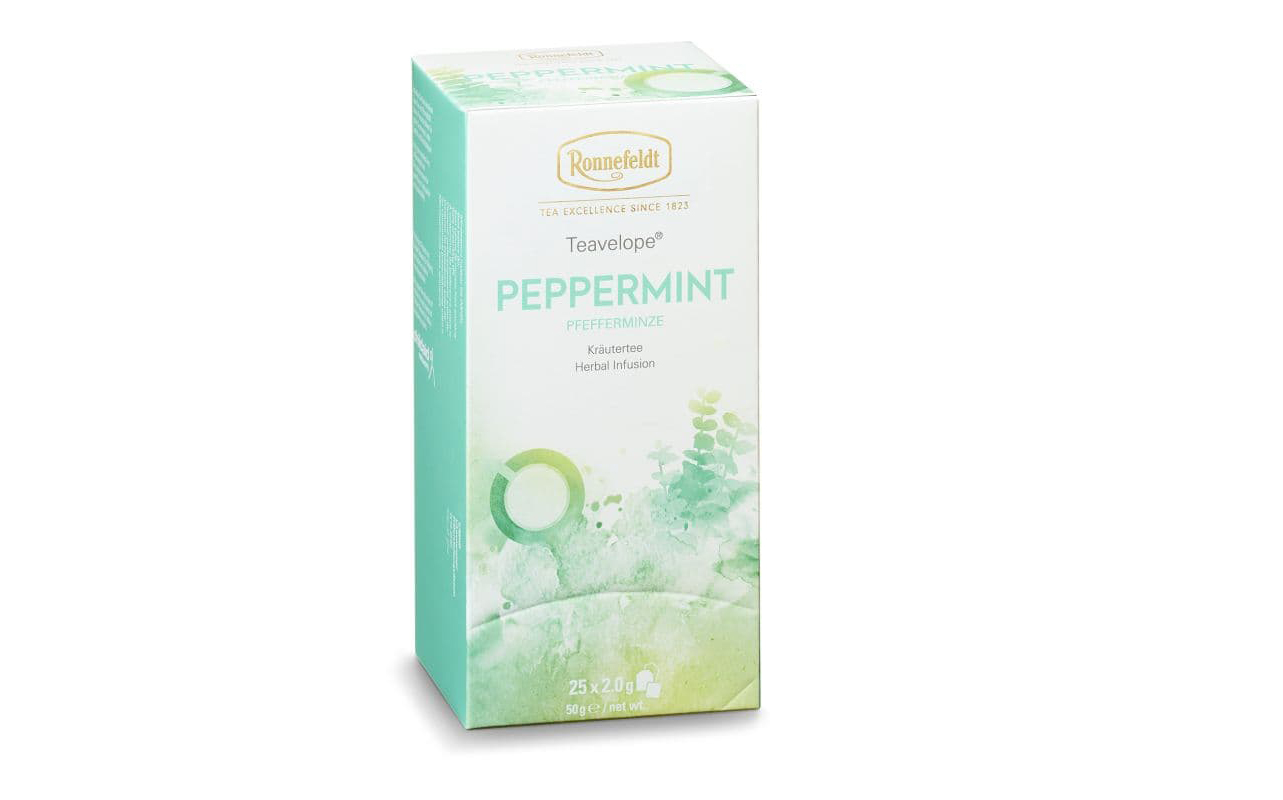Teavelope Kräutertee Peppermint, 25x2,0g = 50g