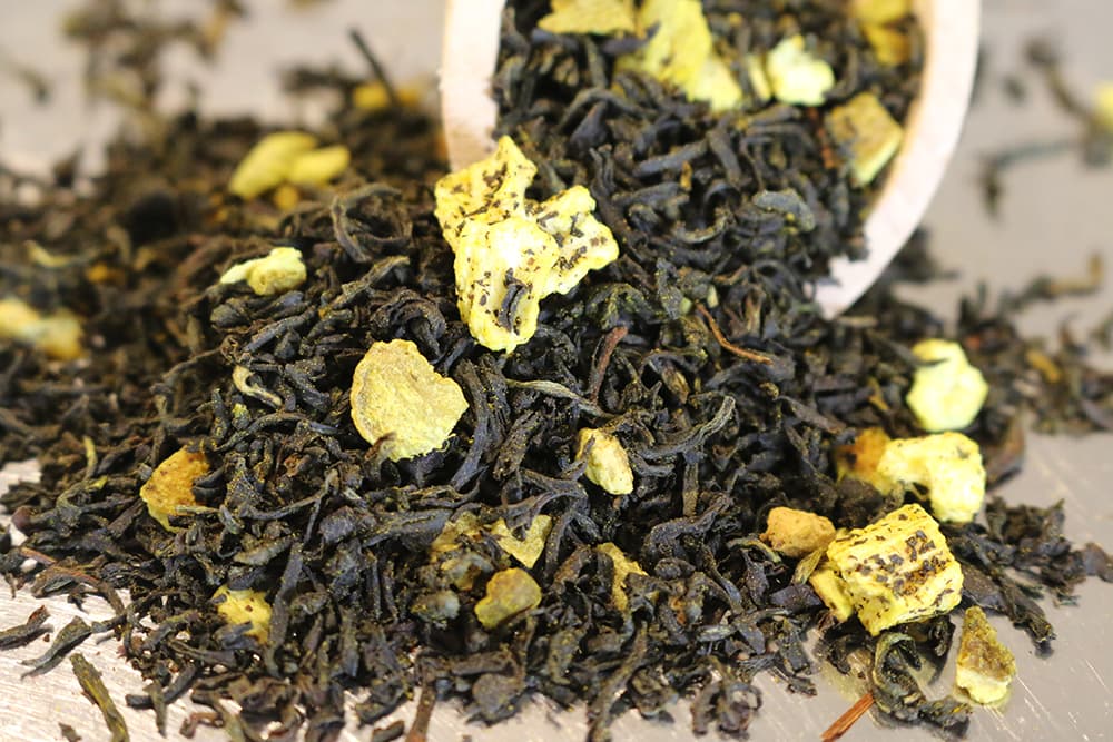 Goldene Orange, Bio (Schwarzer Bio Tee - Fruchtig. Würzig. Gold. Orange. Ingwer. Kurkuma)