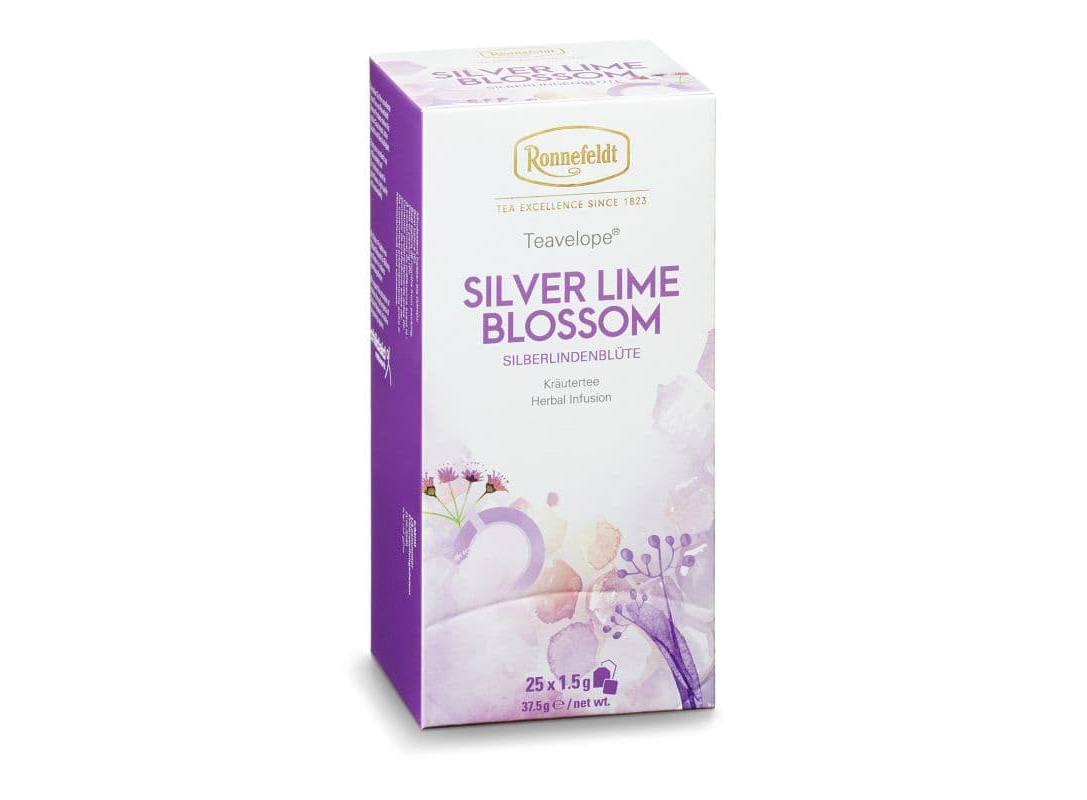 Teavelope Kräutertee Silver Lime Blossom, 25x1,5g = 37,5g