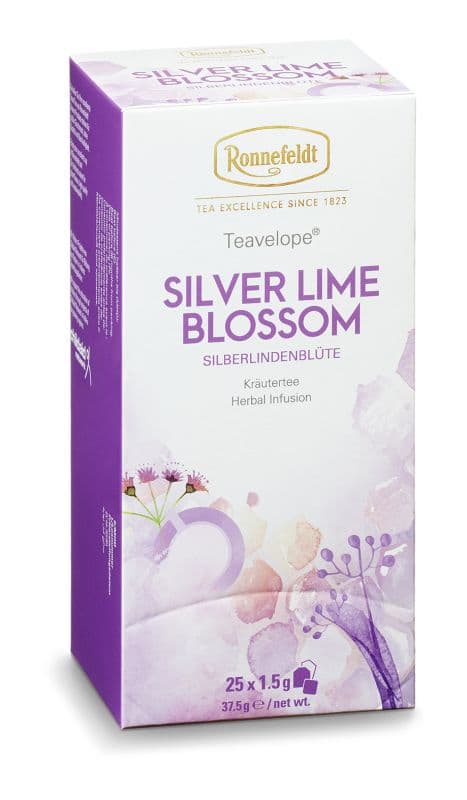 Teavelope Kräutertee Silver Lime Blossom, 25x1,5g = 37,5g Teavelope Kräutertee Silver Lime Blossom, 25x1,5g = 37,5g