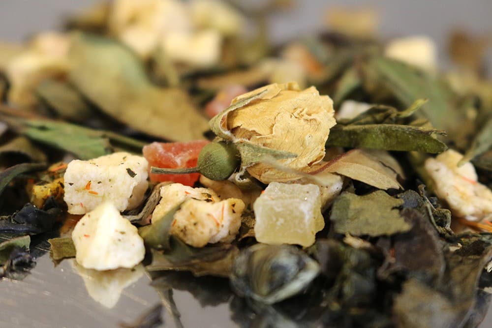 weisser-tee-weisser-pfirsich-s Weißer Pfirsich (Natürlich aromatisierter Weißer Tee)