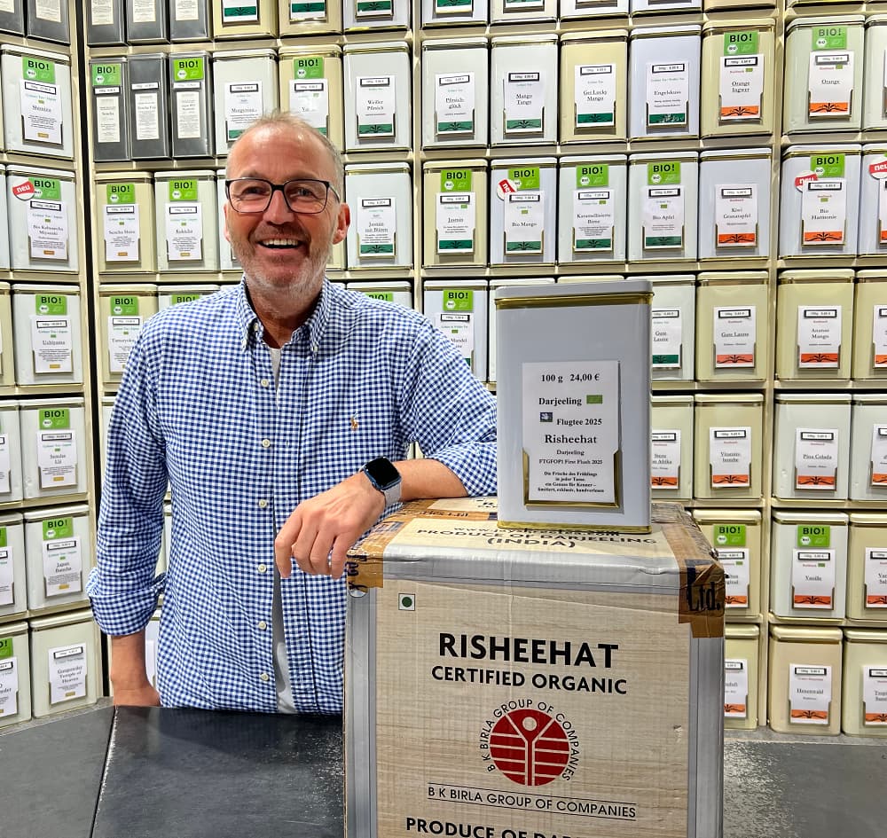 Darjeeling: Flugtee 2025 Risheehat, Bio (FTGFOP1)