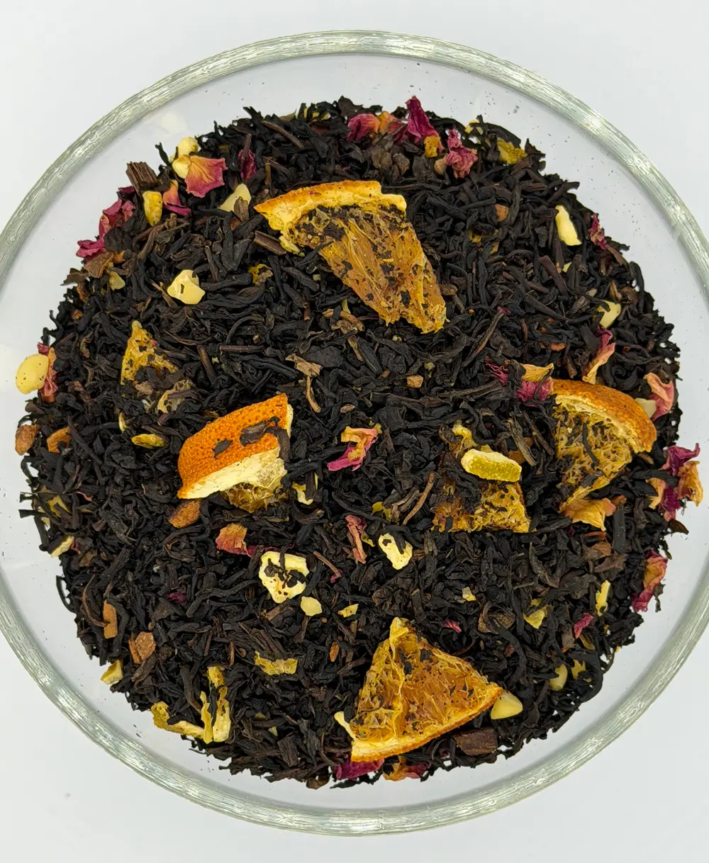 Abendorange, entkoffeiniert (Schwarzer Tee - Warm. Würzig. Geborgen.)