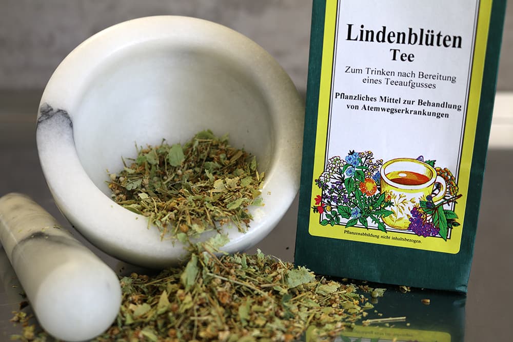 Lindenblüten Tee, 40g (Pflanzliches Mittel zur Behandlung von Atemwegskrankheiten)